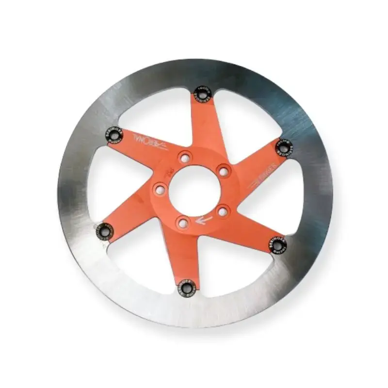 Populaire DISQUE DE FREIN ARRIERE KTM SX 450 BERINGER ACIER ZINGUE PISTE INOX