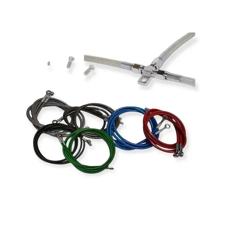 Prix Cassé KIT DURITES FREIN AVANT AVIATION AVEC T BLEU YAMAHA BANSHEE 350