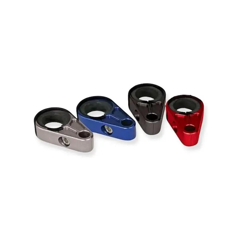 Quantité Limitée SUPPORTS DURITES FREIN AVANT ANODISEES ALU 19 A 25MM