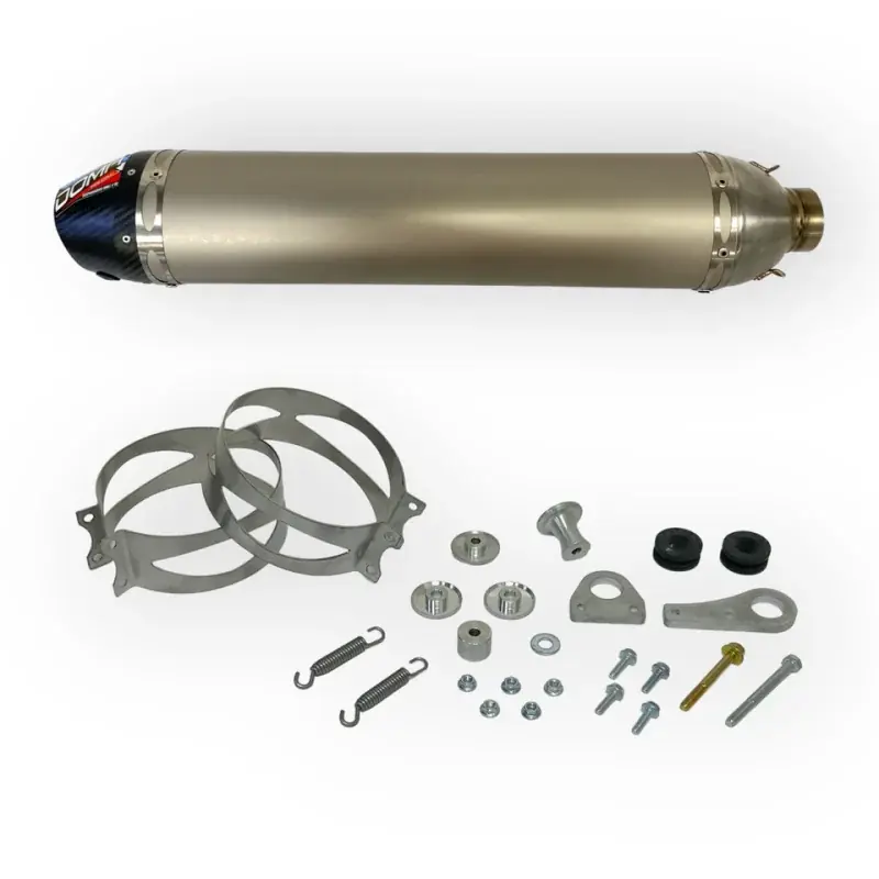 Commander Vite Silencieux 4 temps pour KTM 450 ATV et 505 ATV(09-10) Aluminium / Carbone