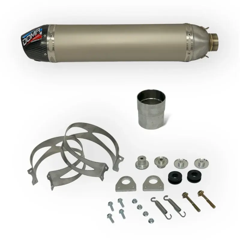 Silencieux 4 temps pour KTM SXF 250 (07-10) Aluminium / Carbone Remise