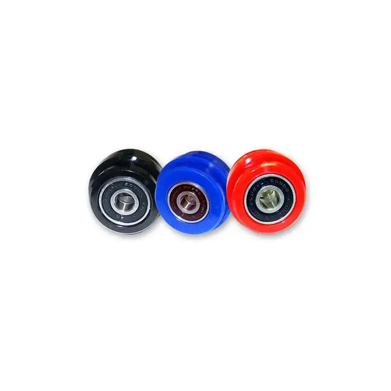 Soldes Roulette de remplacement noir pour guide chaine TMD
