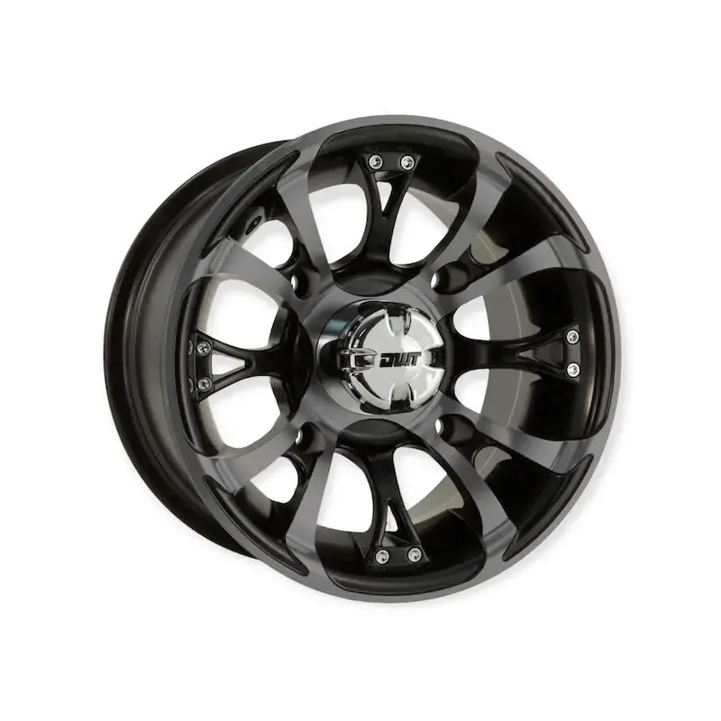 JANTE DWT NITRO BLACK CHROME 12X7 4+3 4X156 Pas Cher