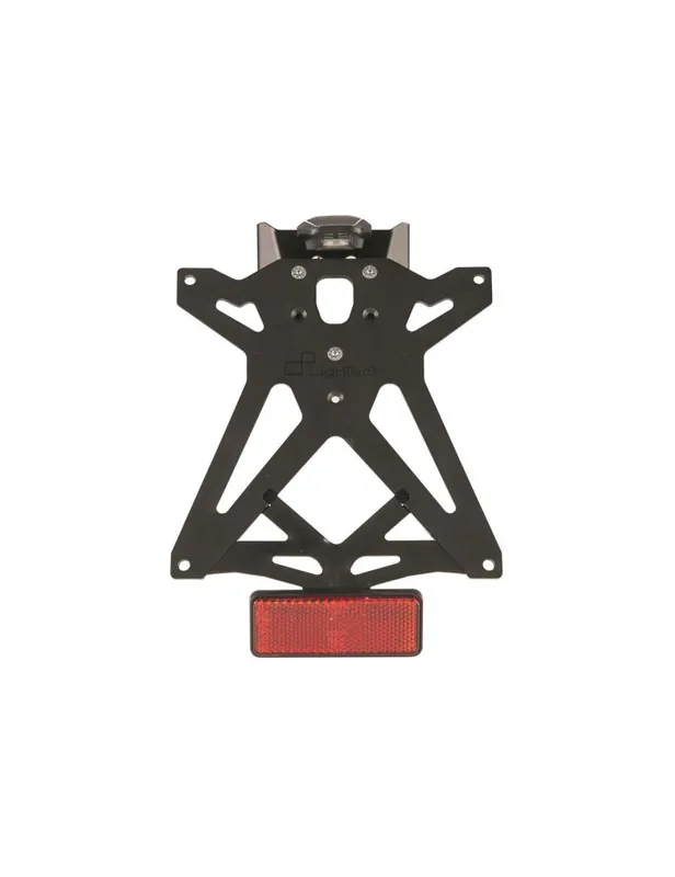 Kit support de plaque réglable LIGHTECH noir Aprilia Dorsoduro 900 Meilleur Choix