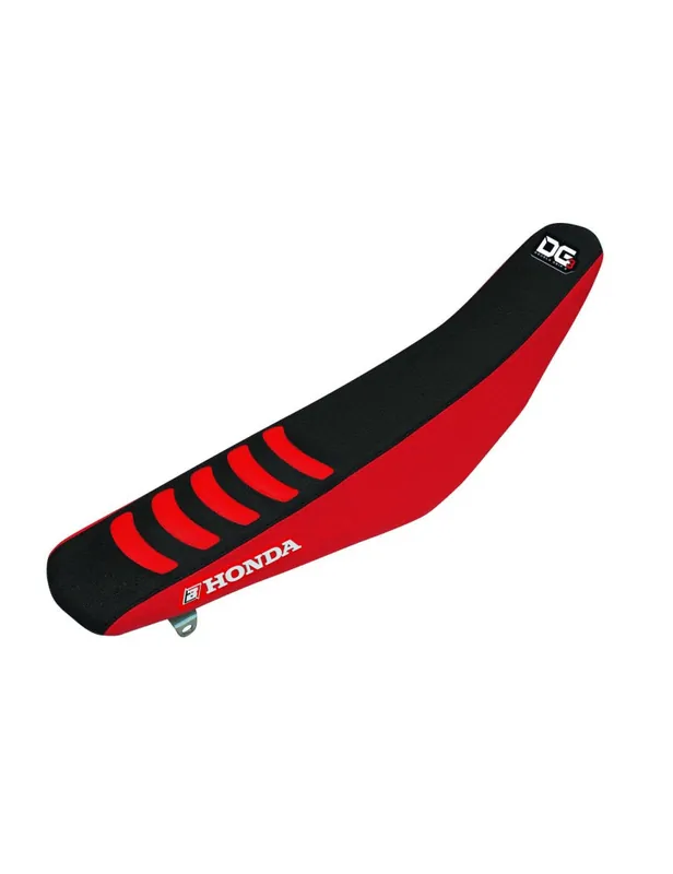 Top Vente Housse de selle BLACKBIRD Double Grip 3 noir/rouge Honda CRF450R/RX