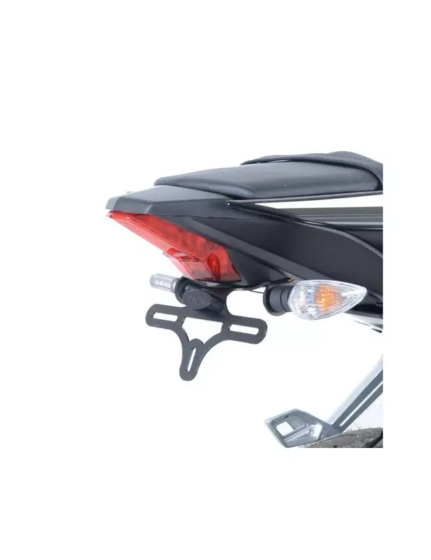 Vente Directe Support de plaque R&G RACING noir Yamaha YZF-R125