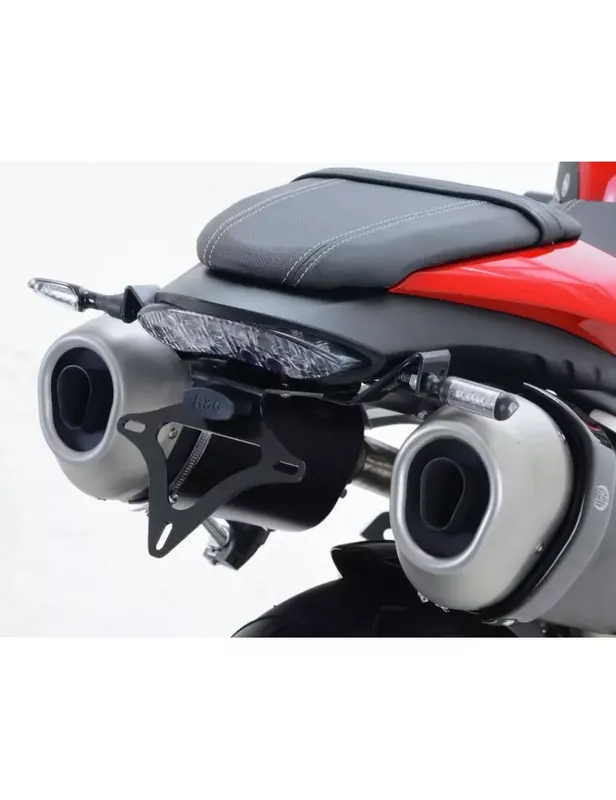 Dernier Modèle Support de plaque R&G RACING noir Triumph Speed Triple S