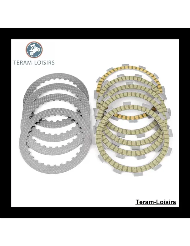 Nouveauté Kit Disques garnis + lisses Embrayage pour Suzuki VL 250 Intruder LC 2000 2001 2002 2003 2004 2005 2006 2007