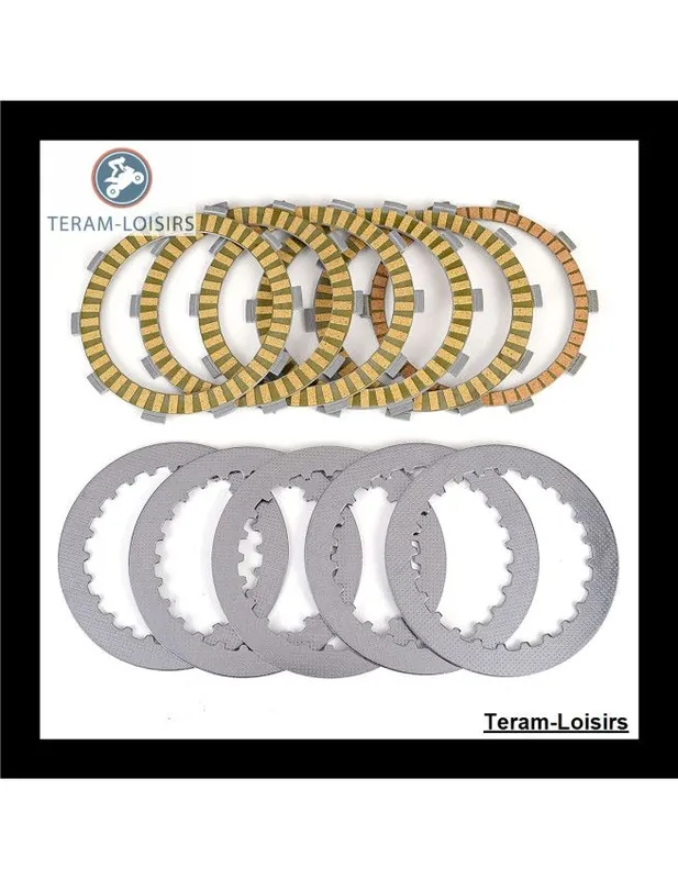 Vente Flash Kit Disques garnis + lisses Embrayage pour Honda VRX 400 T NC33 à partir de 1996