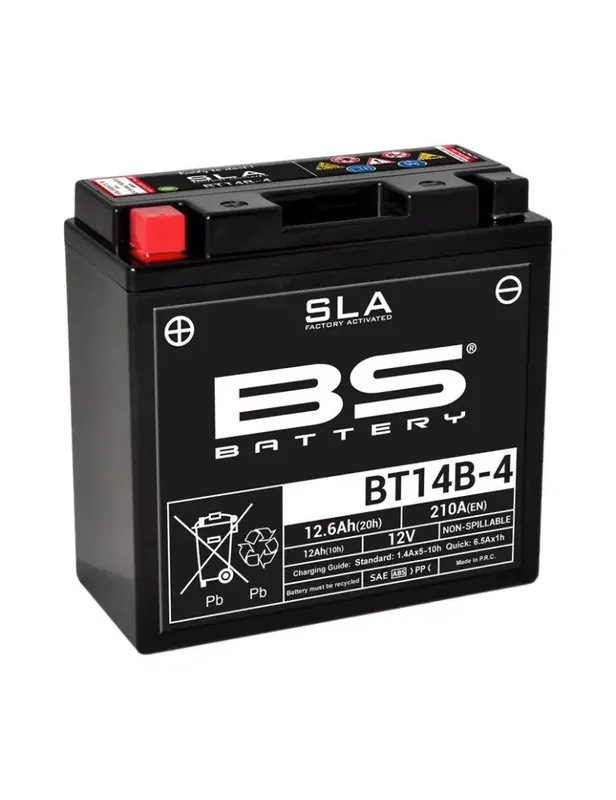 Retour Gratuit Batterie BS BATTERY BT14B-4 SLA sans entretien activée usine