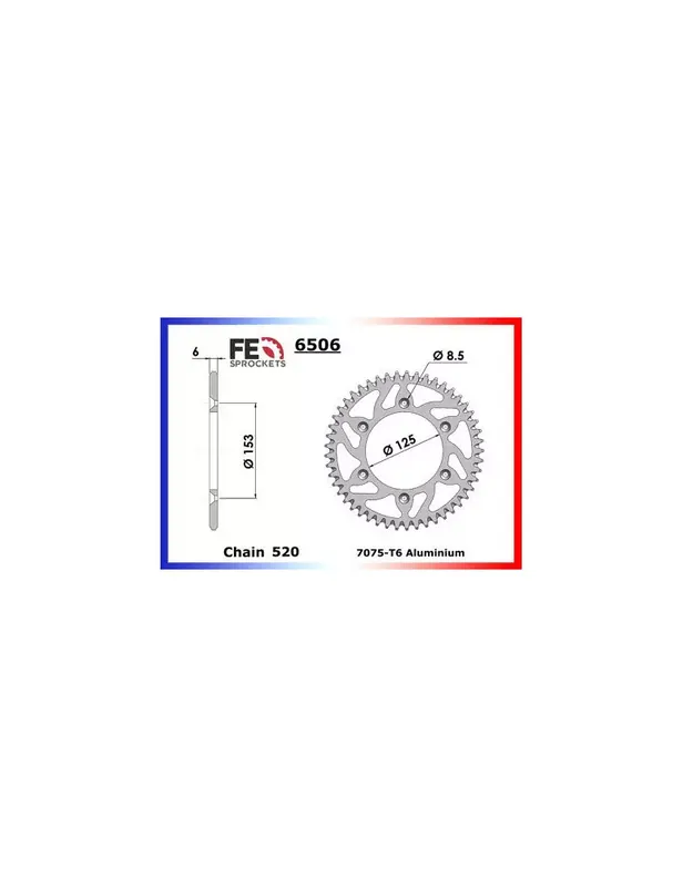 XR.250R'96/04-XR.400R'96/04 44 520 Livraison Express