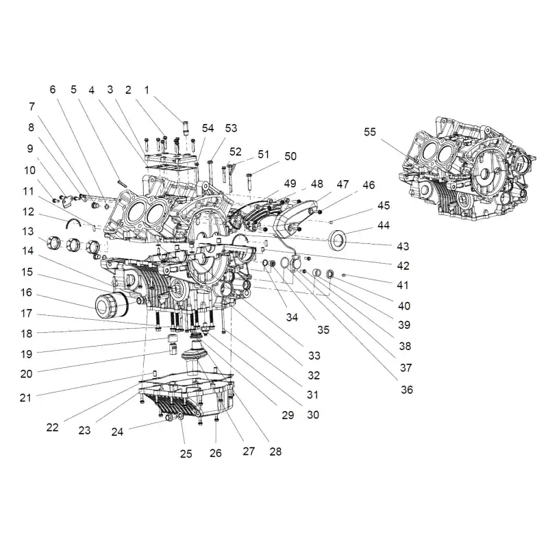 Produit De Marque Carter Moteur 10 – VIS M6X16 QJ
