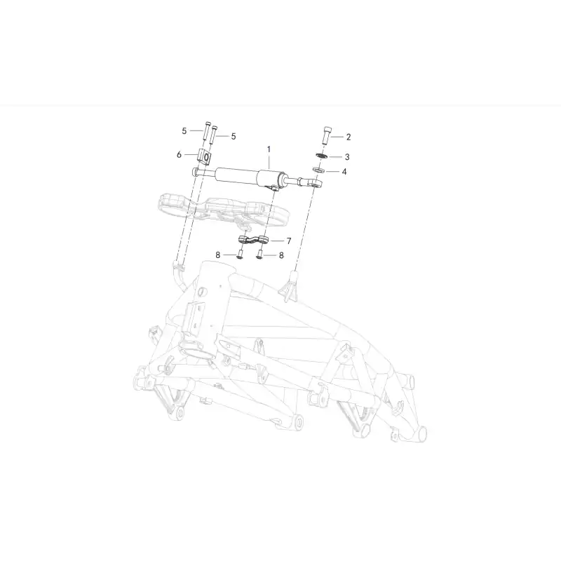 Nouveauté Amortisseur de Direction 8 - VIS M6X14 QJ
