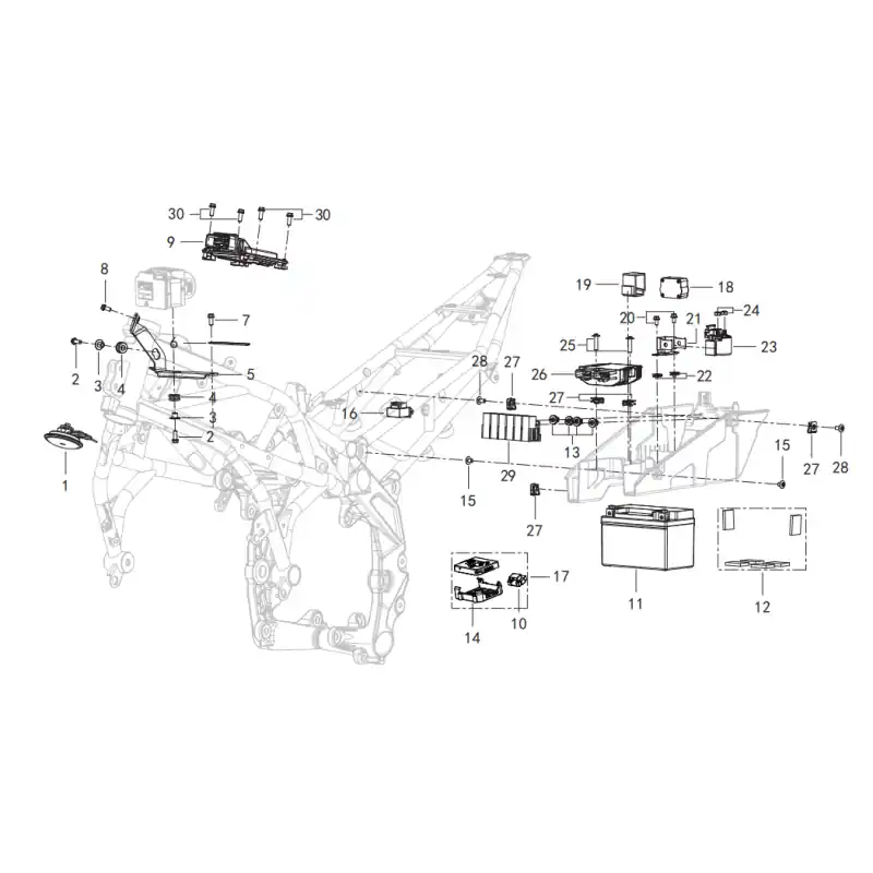 Composants Electriques 3 – ENTRETOISE Marque