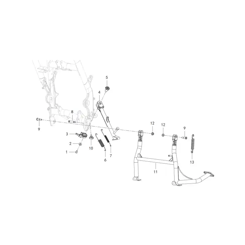 Remise Béquilles 1 – VIS M6X16 SRV 600