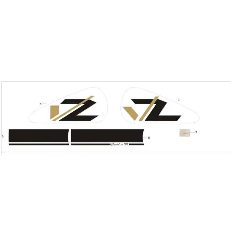 Marque Sticker Version Gris 3 – STICKER G RESERVOIR SRV600V2 GRISE