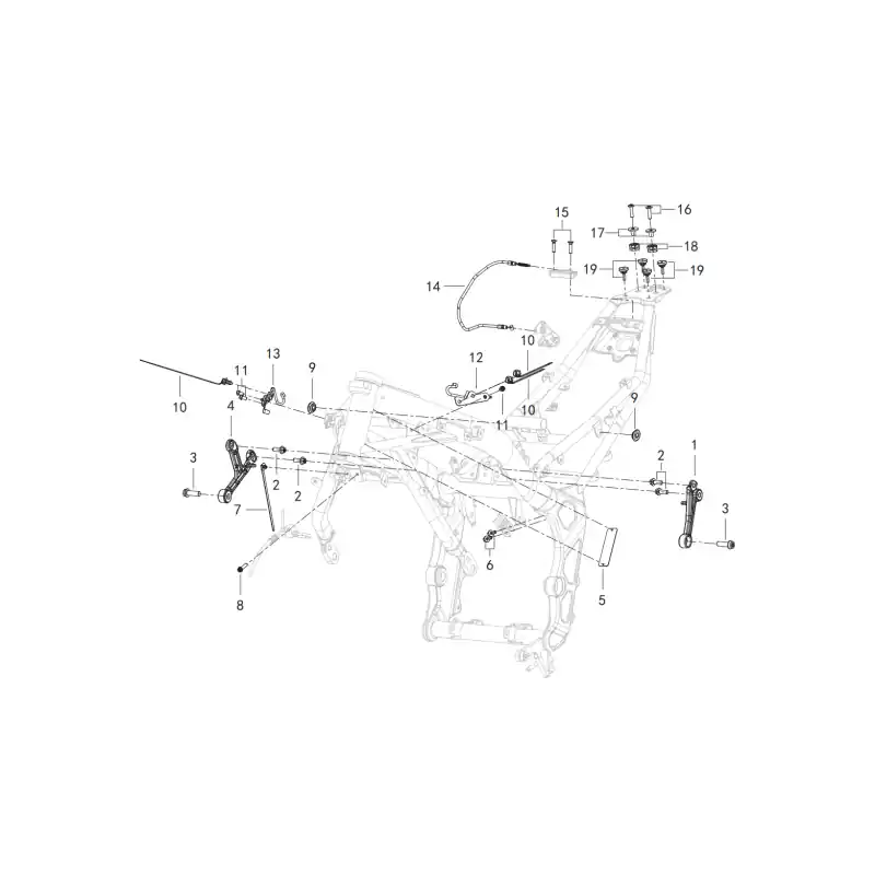 Support Moteur 7 – VIS M6X16 QJ Commander Vite