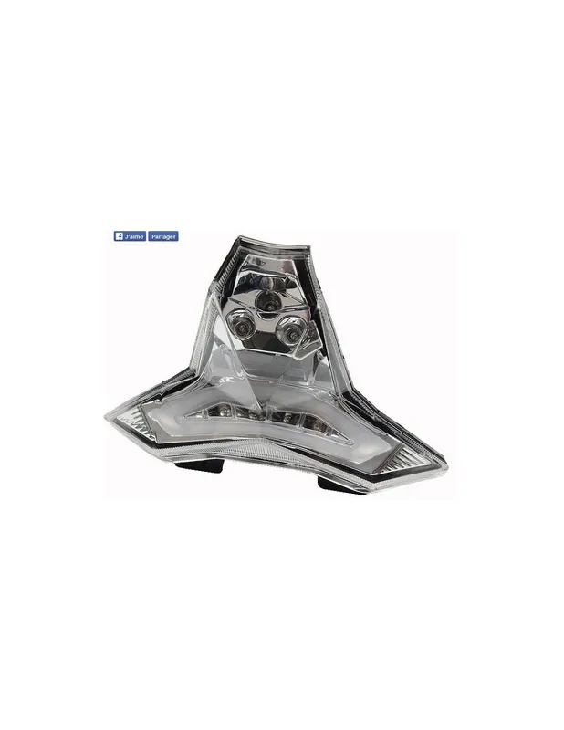 Feu arrière blanc à led ERMAX pour Z 1000 2014/2016 Commander Maintenant