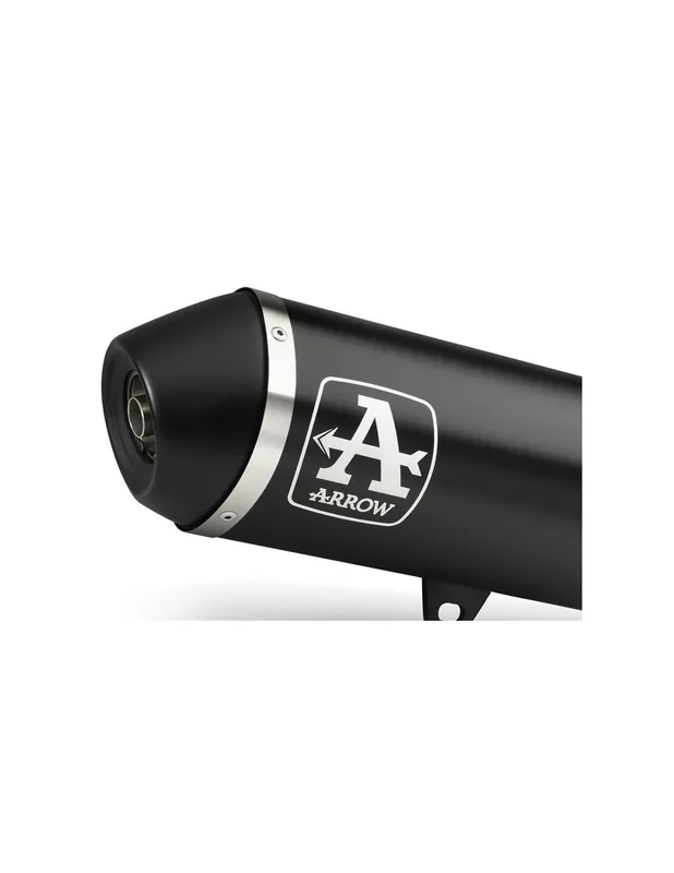 Dernier Modèle Pot d&rsquo;échappement Arrow Piaggio Medley 125 euro-4 16-19 Ligne complète Urban dark du collecteur au silencieux