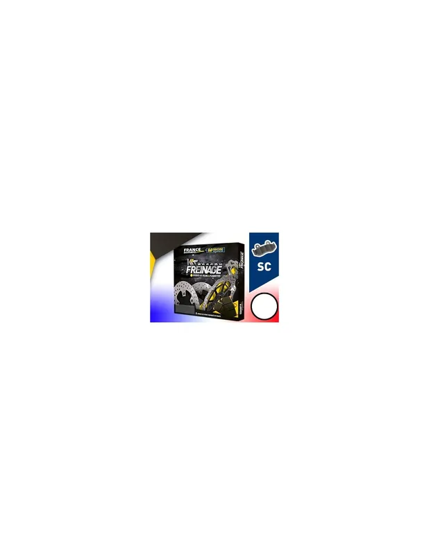 Kit frein disque et plaquettes AVANT Honda SH 125 SHi 125 01-08 AP RACING Achat Immédiat