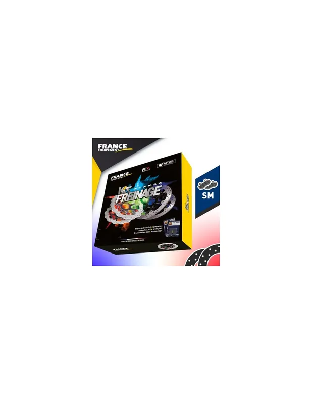 Affaire À Saisir Kit frein disques et plaquettes AVANT Kymco Xciting 300 R 07-08 AP RACING
