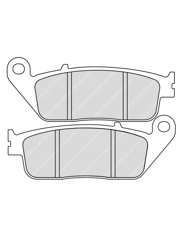 Plaquettes de frein AVANT Ferodo Honda Forza 125 300 Bon Marché