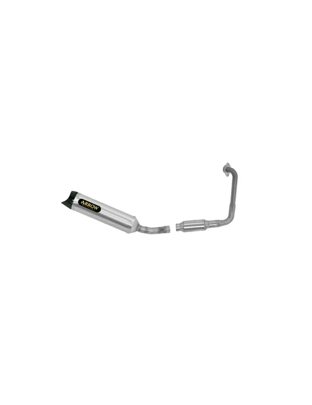 Haute Qualité Pot d&rsquo;échappement Arrow Thunder Yamaha MT 125 21-24 (ligne complète « RACING » sortie carbone)