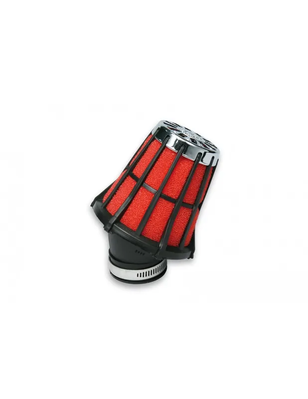 Filtre à air RED Filter Malossi E5 Gilera Runner 125 2t FX Runner 180 2t FXR (ø 38 phbl 20÷25 grille.noir.) Super Prix