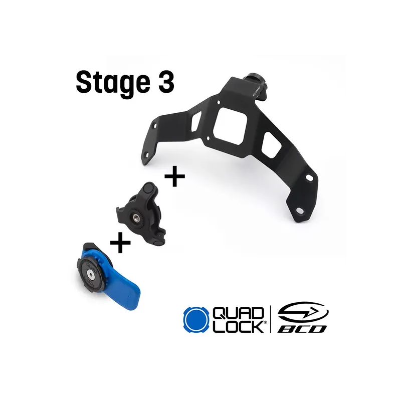 Support Téléphone BCD Quadlock BMW R1300GS / Adventure Populaire