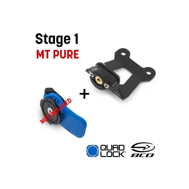 Support Quadlock BCD Yamaha MT-07 18-22 et 23-24 PURE (Version STAGE 1) Acheter Direct