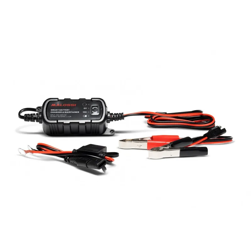 Chargeur de Batterie Malossi Aprilia SRV 850 Gilera GP 800 (intelligent et mainteneur de charge) Commander Vite
