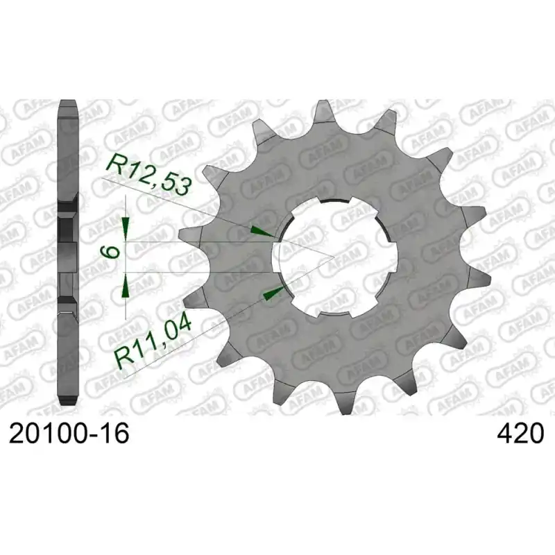 Acheter Direct Pignon 16 dents pour chaine 420