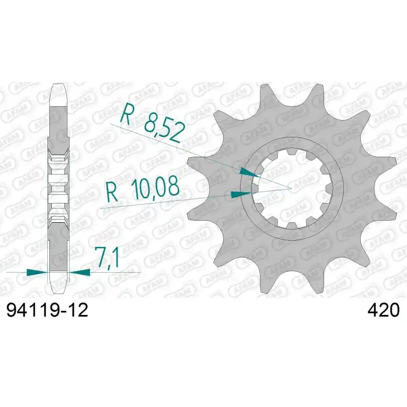 Offre Spéciale DID KIT CHAINE ACIER YAMAHA DT 50 R-SM 2002