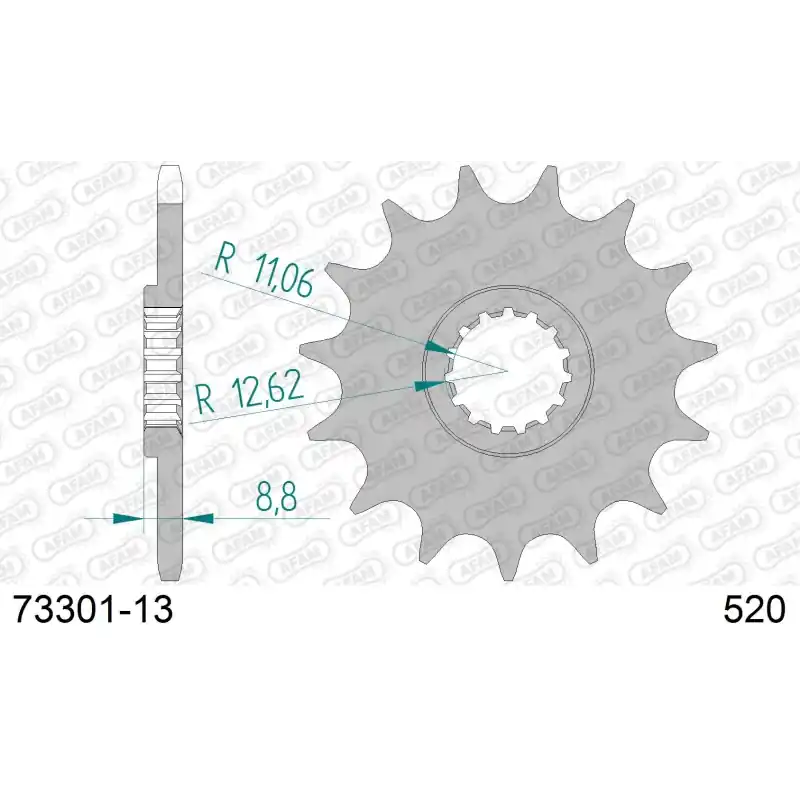 Prix Choc DID KIT CHAINE ACIER HUSQVARNA TE 125 2014-2016
