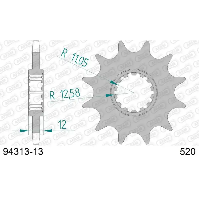 Offre Spéciale DID KIT CHAINE ACIER GAS GAS 450 QUAD 4T 04-05