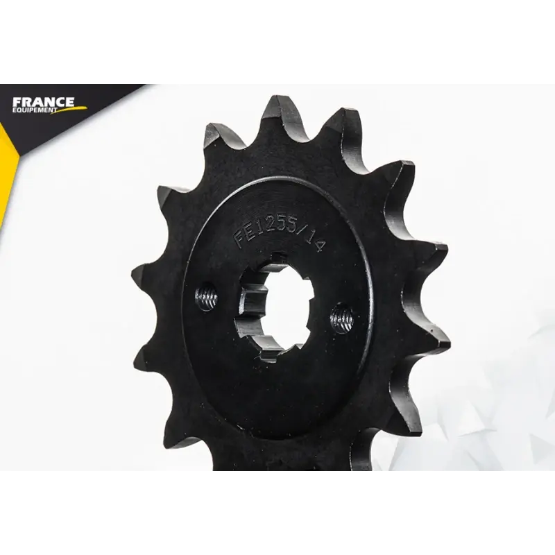 Vente Flash Pignon 14 dents pour chaine 520 – France Equipement 1006.E1255.14