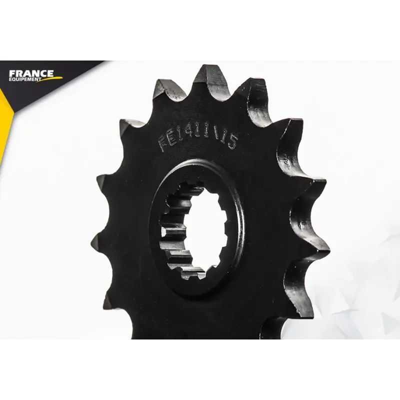 Acheter Direct Pignon 15 dents pour chaine 420 – France Equipement 12016.E1411.15