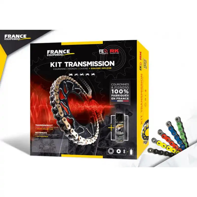 Achat Immédiat KIT ACIER BENELLI 899 TNT 2005/14 16X41 RK525RO