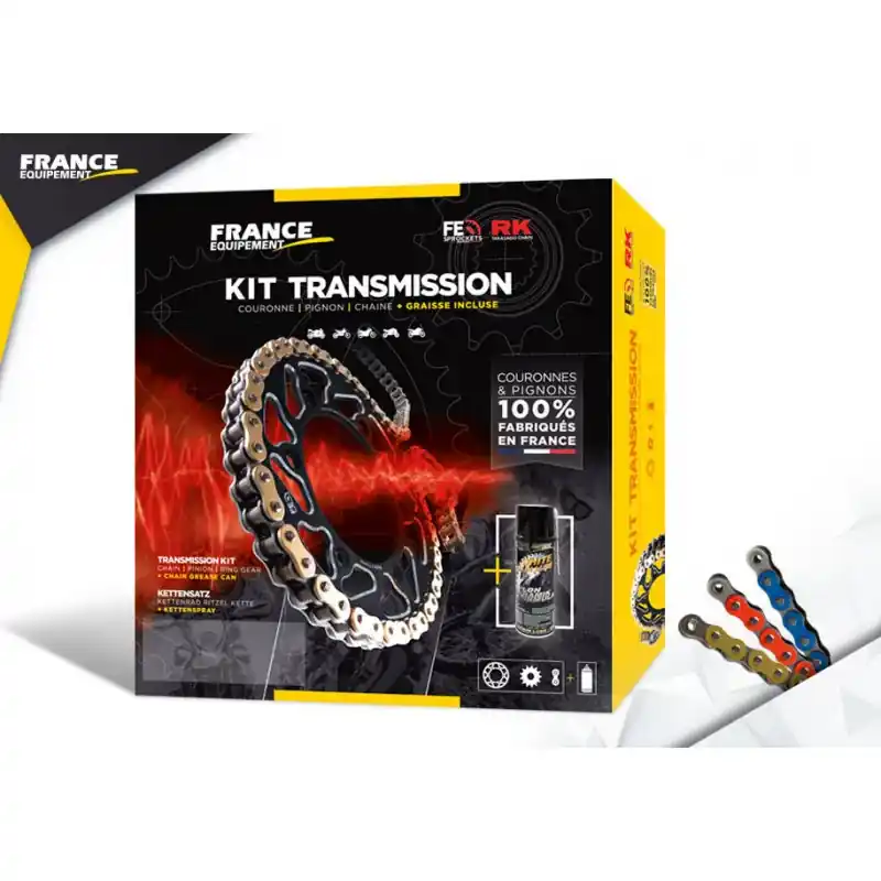 KIT ALU YAMAHA YZ 85 2019/20 Petites Roues 14X46 RK428MXZ Expédié Aujourd&rsquo;hui