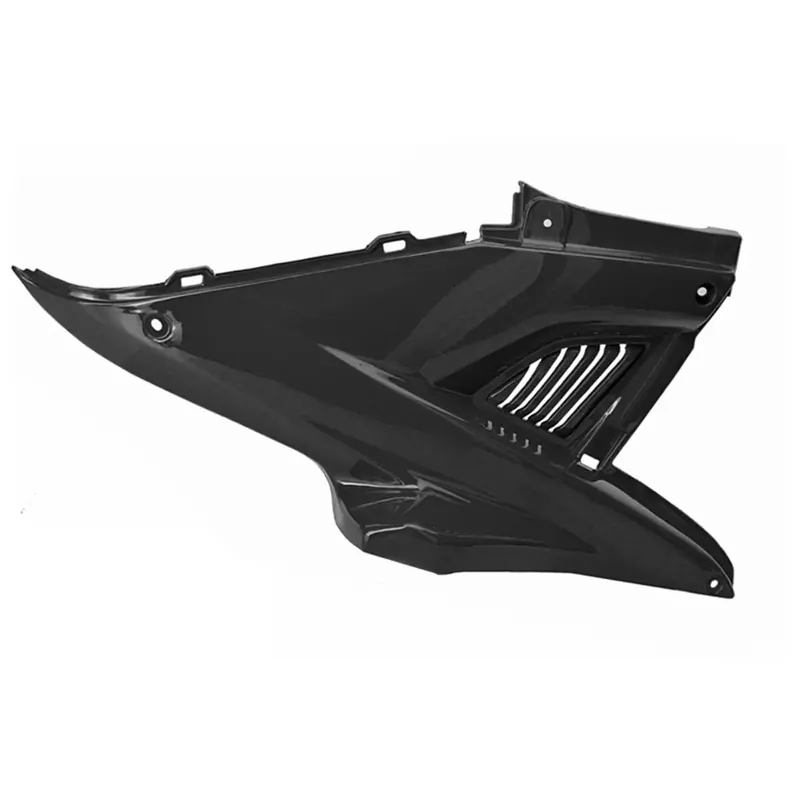 Meilleur Prix Capot Moteur Droit MBK Nitro YAMAHA Aerox avant 2013 – TNT Noir brillant