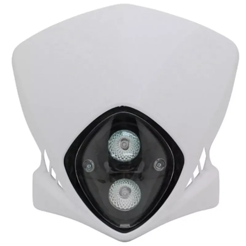 Quantité Limitée Tête de Fourche / Plaque phare – DUKE 2x20w Blanc