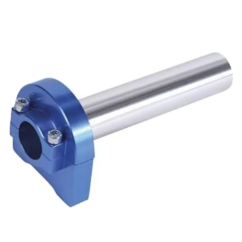 Prix Cassé Poignée Gaz Tirage Rapide bas – Alu CNC Bleu TUN'R