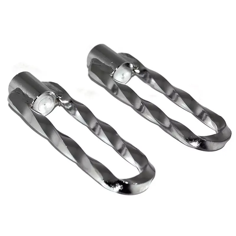 Commander Vite Repose Pieds Pilote Cyclo – TORSADE U – CHROME