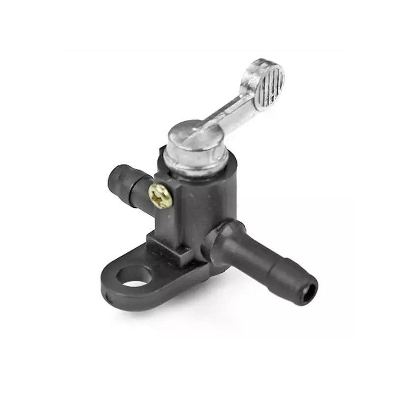 Robinet Essence Universel Avec Patte – NOIR pour durite 6mm Nouvel Arrivage