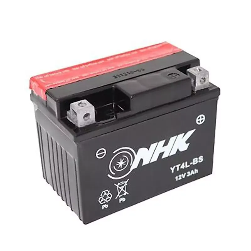 Batterie 12V 3 Ah NTX4L-BS MF / YTX4L-BS – NHK sans entretien +D Acheter Direct