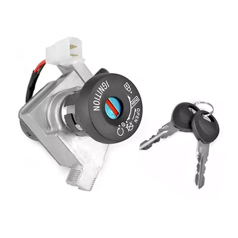 Acheter En Ligne Contacteur à clé adaptable MBK Ovetto Yamaha Neos 2T 2008 2018 2 fils