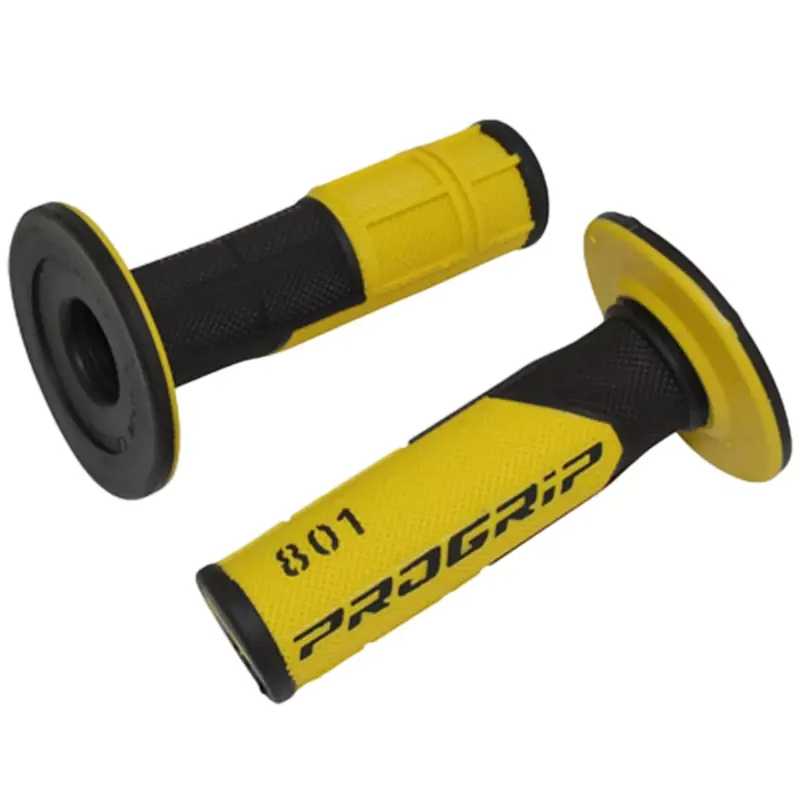 Poignées de Guidon – Progrip 801 Off Road Noir / Jaune Promotion Saisonnière