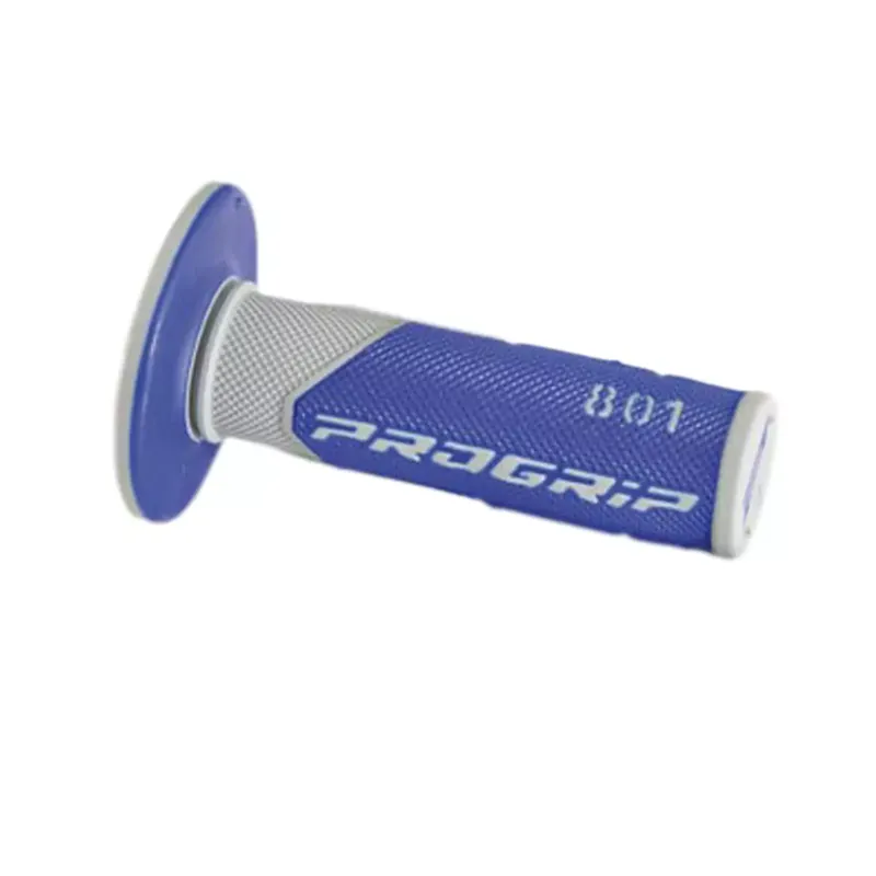 Haute Qualité Poignées de Guidon – Progrip 801 Off Road Gris / Bleu