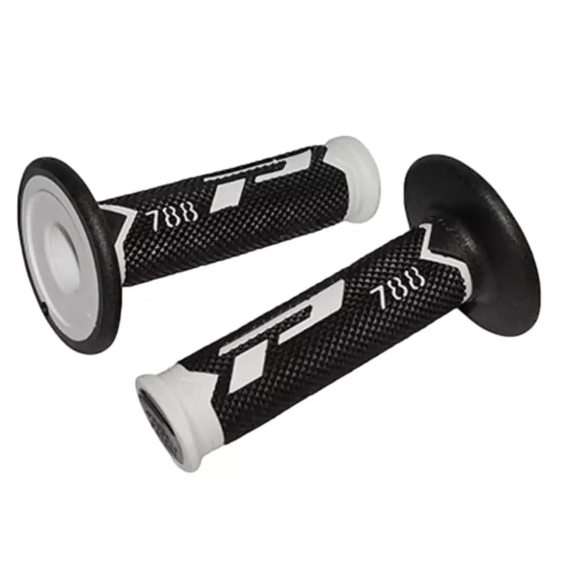 Poignées de Guidon – Progrip 788 Off Road Blanc / Titane / Noir Offre Limitée