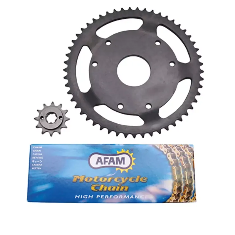 Prix Choc Kit chaîne Derbi Senda L / R / SM 1996 à 1999 – 12 x 53 420 / 53mm 6T AFAM